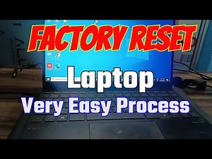 How To Reset Laptop Factory Settings Easy Method | Reset Laptop Windows 10 | Laptop Resetting