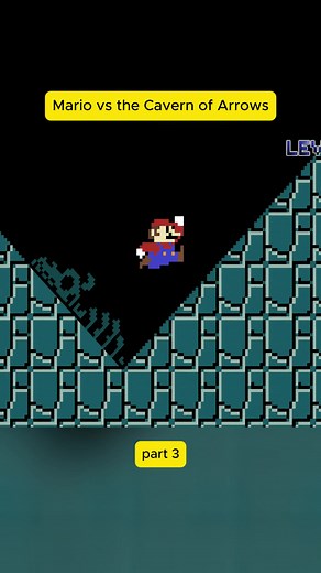 Mario vs Arrows Cave: Cavern of Arrows Gameplay