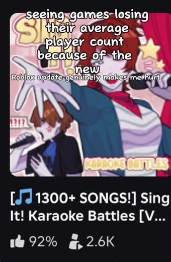 I’m so sad☹️ Especially with some games that need vc or chat to talk in . #robloxnewupdate #fyp #viraltiktok #xybca #trending