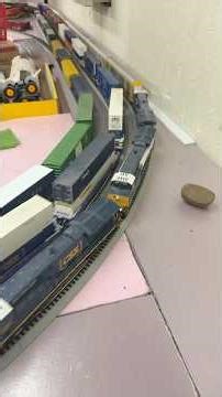 HO Scale Light and Sound Model Trains 3 #hoscale #modeltrain #shorts #train #modelrailway #modelrail