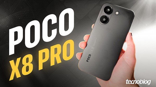 Poco X8 Pro chega ao Brasil com bateria grande e chip inédito; veja o preço • Tecnoblog
