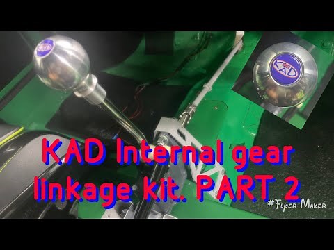 Classic mini KAD Internal Gear linkage kit and how to fit it. PART 2