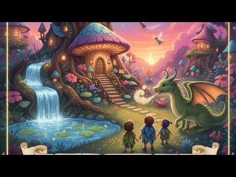 Tiny People in a Magical Village | Fairytale Fantasy Story for Kids
