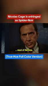 With no power comes no responsibility. This is the official "True-Hue Full Color" trailer for Spider-Noir, the live-action series starring Nicolas Cage. #spidernoir #nicolascage #spiderman #liveaction #trailer | IGN
