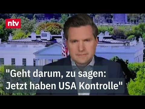 Trump kündigt eine Seeblockade in der Straße von Hormus an, Gordian Fritz ordnet ein | ntv