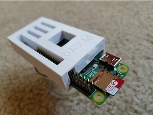 Raspberry Pi Zero single-case #3DPrinting #3DThursday