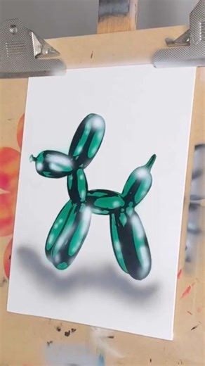 Airbrushing on canvas series | Part 3