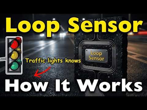 How Traffic Lights KNOW You Are Waiting ? Hidden loop sensor