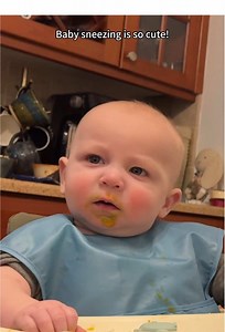 Baby sneezing is so cute#funnyvideo #cutebaby #fypシ #babylove #newborn | babies