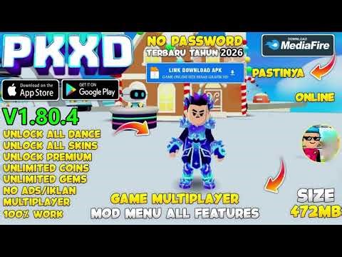 PK XD Mod Apk v1.80.4 Terbaru 2026 - Unlimited Everything & Unlock All Skins