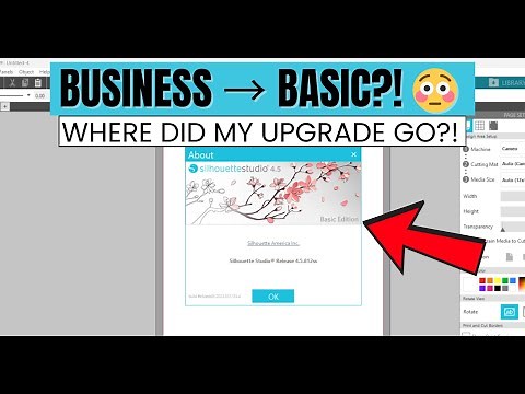 Silhouette Studio Business to Basic?! Why Your Upgrade Disappeared & How to Fix It