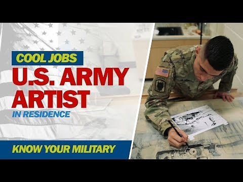 Cool Jobs: U.S. Army Artist in Residence