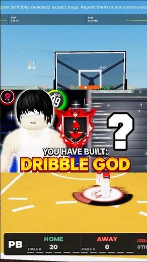 I CREATED The PERFECT DRIBBLE GOD BUILD! 🔥 (Practical Basketball) #practicalbasketball