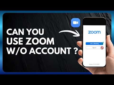 How to Use Zoom Without an Account (Participant Guide)