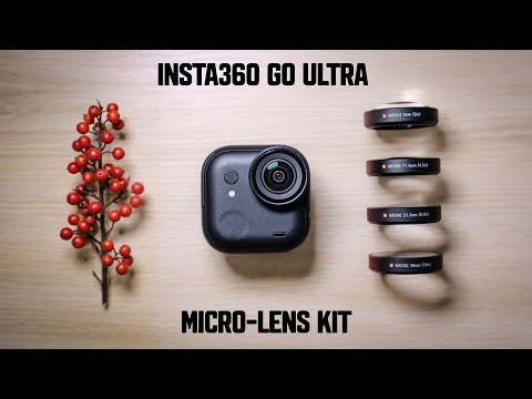 The new Insta360 GO Ultra Micro Lens Kit (Close-up Shots)