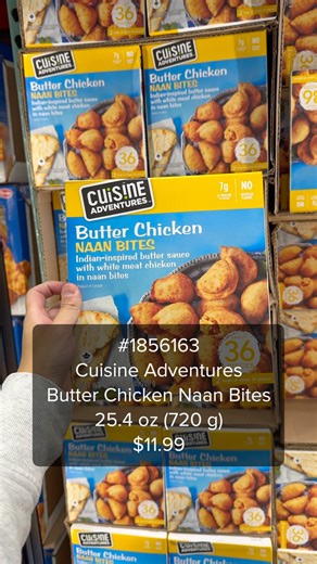 🍛 Cuisine Adventures Butter Chicken Naan Bites (Itm. 1856163) @cuisine_adventures – Indian-inspired snack obsession? Yes or no? #CostcoFinds #CostcoHaul #SnackAttack #HolidayGiftIdeas #Costco | Andy Shen