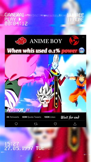 • Whis Used ONLY 0.1% Power 😱🔥 | Dragon Ball Super