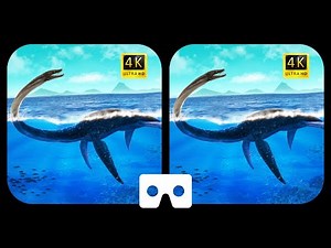 SBS 3D | Jurassic Encyclopedia #22 - Plesiosaurus dinosaur facts | Video for 3D GLASSES