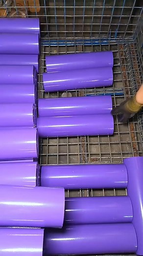 4. Manufacturing process of conveyor idler Conveying equipment manufacturer #carrierroller #roller #conveyerbelt | China. Conveying equipment factory