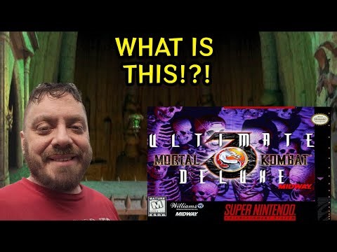 What is Ultimate Mortal Kombat 3 DELUXE for SNES? LET'S FIND OUT!!