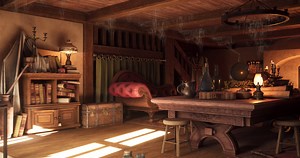 Environment Art: Concept Art, Procedural Creation, Lighting in UE4