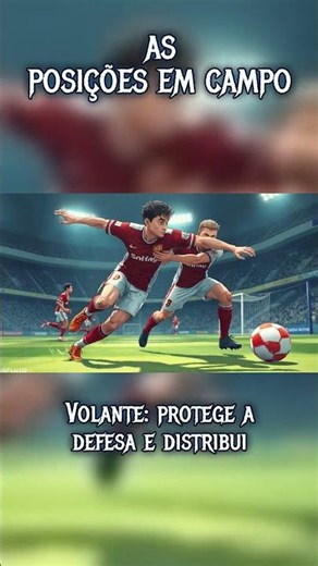 As 11 POSIÇÕES do futebol explicadas (goleiro, volante, camisa 10...) — guia pra iniciante