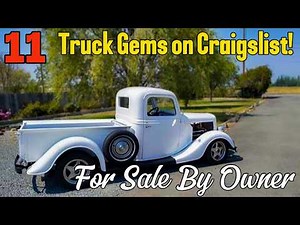 Best 11 Hidden Truck Finds on Craigslist – Incredible Deals!