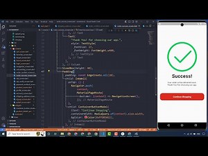 Order Success Screen UI Design in Flutter Ep. 13 - Ecommerce Shopping App