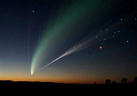 ✨ Heaven’s Visitor: The Comet That Lit Up the Night Sky!🌠 | Space Xplore