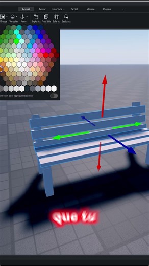 Tutoriel comment faire un banc sur Roblox studio ? ￼👨‍💻🔥🎯#robloxstudio #tutorial #roblox