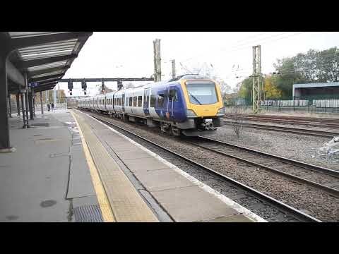 Caf Electric class 331 Northern unit departs Preston Lancashire