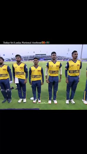 Sri Lanka National Anthem Performance at Asia Cup 2025