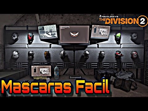 12 MASCARAS FACIL - THE DIVISION 2