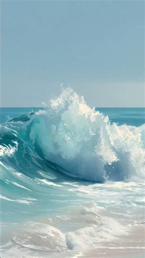 sea wave 🌊 #ai #trendingshorts