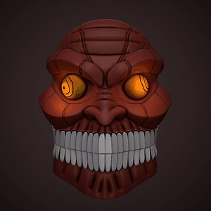 Turbo Granny Mask - Dandadan - Okarun - Yokai