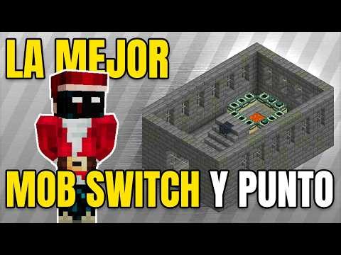 Cómo hacer un Mob Switch FÁCIL y BARATO en Minecraft