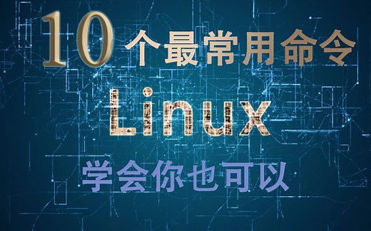 Linux最常用命令讲解（Linux系统入门/基础教学）