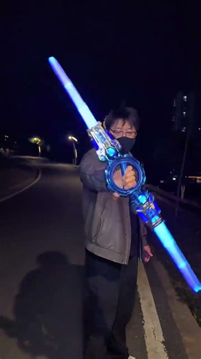 Awesome, My Double-Bladed Blazing Vortex Lightsaber #Epic #Lightsaber#Man's Toy