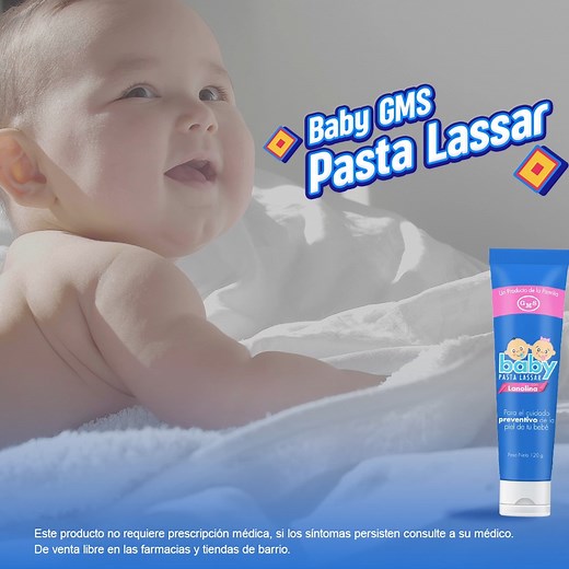 Baby GMS Pasta Lassar, el cuidado que merece la colita de tu tesoro. 💖👶 #BabyGMSPastaLassar #GMSSaludFamiliar | GMS
