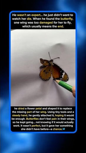 He saved her life 🦋
