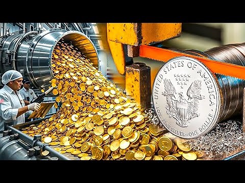 How Coins Are Made Inside US Coin Factory