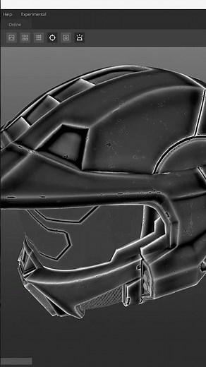 Master Chief Helmet Texturing Tutorial | Trailer #blender3dmodelling #quixelmixer #masterchief #halo