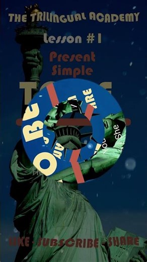 🇺🇸 TO BE conjugation that actually sticks 🇺🇸