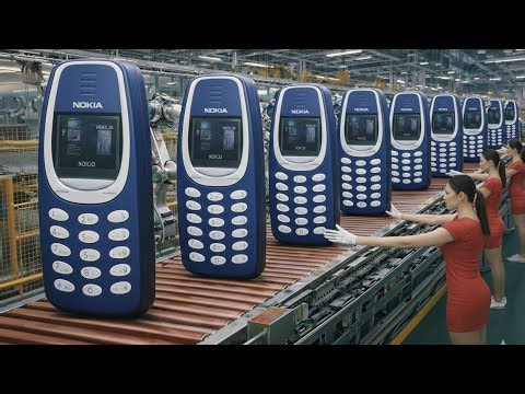 How a Nokia Phone Is Made From Scratch | Full Factory Process