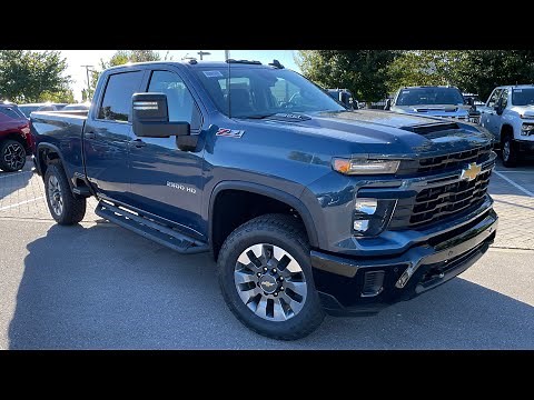 2026 Chevrolet Silverado 2500HD Custom Z71 Gas POV Test Drive & Review