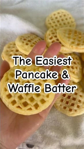 The Easiest Pancake & Waffle Batter