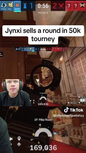 His aim💀50k tourney jynxi live stream semi finals #fyp #foryou #foryoupage #viral #jynxi #r6