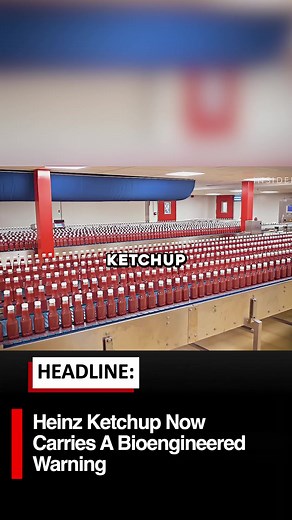 As of June 15th 2026, Heinz Tomato Ketchup now carried a bioengineered food label. This is due to its use of high fructose corn syrup & corn syrup, both derived from GMO corn: the affected products are ‘Heinz Standard Tomato Ketchup’ line. Simply Heinz is not affected. Comment EXPOSR to scan safer alternatives 🔍