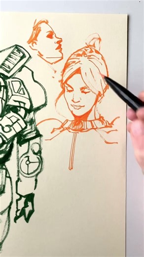 No reference character doodle #sketchart #characterdesign #freehanddrawing