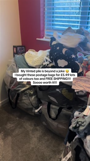 Vinted Haul: Best Postage Bags with Free Shipping!